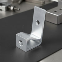 Golf Vehicle Shock Bracket Two-Hole Shock Absorber Mounting Bracket Silver Vehicle Part