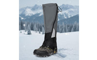 Snowproof Waterproof Gaiters Tear Resistant Waterproof Gaiter Lightweight for Mountaineering, Skiing