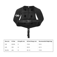 Diving Weight Vest Comfortable Padding Spearfishing Weight Jacket 6 Drop Pockets Weighted Dive Vest for Spearfishers