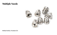 Stainless Steel Foam Generator Nozzle Long-Lasting Foam Cannon Nozzle Leak-Proof Seal for Professionals