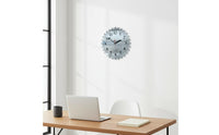 Nordic Design Gear Wall Timepiece Creative Shape Metal Wall Timepiece Battery Operated Home Decor for Living Room, Office, Bedroom