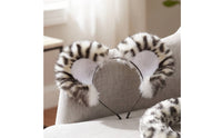 animal Ear Headband Furry animal Feline Ears Headband Soft Hairband for Cosplayers, Cosplay, Halloween, Photo Shoots