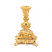 Candlestick Ornate Tabletop Ornament Metal for Decorators
