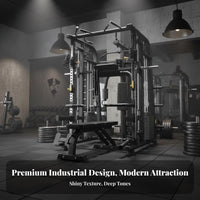 Comprehensive Guide Machine Commercial Grade Multifunctional Home Gym Station Heavy-Duty Steel Frame Multi-Function Weight Rack for Weightlifters