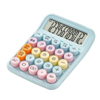 Desk Calculator with Large LCD Display Easy-to-Read Calculator with LCD Display Battery Powered Comfortable for Bookkeepers