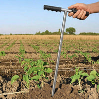 Stainless Steel Soil Rod Rod Adjustable Soil Rod Insulated Septic Tank Detector Tool 3-Section for Landscapers, Gardeners, Landscaping, Gardening