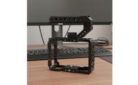 Camera Top Handle Multi-Functional Metal Camera Carry Handle Multiple Mounting Points Aluminum Alloy Frame for Handheld
