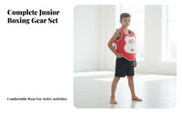Thickened Material Sanda Training Safety Set Thick Foam Padding children's Combat Arts Protection Kit High-Elastic Cushioning Combat Arts Safety Set Comfortable & Breathable for Beginners, Adults, Muay Thai, Taekwondo, Gym, Home