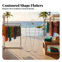 Long-Lasting Swimsuit Display Hanger Professional Quality Bikini Display Form Sturdy Construction for Shop Owners, Swimwear Shops, Boutiques
