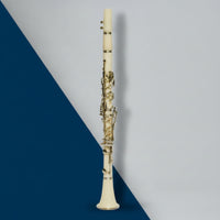 Clarinet with Hard Case Resin   Clarinet 17-Key Woodwind for Lessons, Practice Rooms