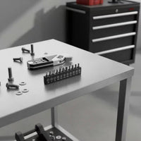 Foldable Design Folding Allen Key Set Size Markings Adjustable Wrench Compact for Repair, Garage