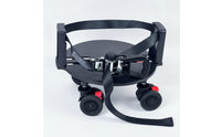 Golf Bag Wheel Base Mobile Wheeled Base with Strap Lockable for Golfers