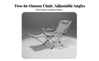 Adjustable Ground Chair Foldable Design Portable Seat Lightweight Outdoor Furniture for Beach& proceeders, Travelers, Fishing, Picnics, Travel