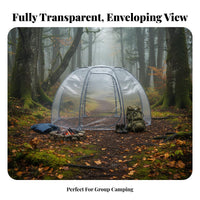 Transparent Dome Tent Celestial View Transparent Bubble Dome House Water-Resistant Camping Shelter for Outdoorsdoor Mealkers