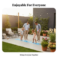 Long-Lasting Hand and Foot Game Mat Easy to Clean Team Race Mat Reusable Body Coordination Game Non-Slip for Children, Adults, Families, Outdoor, School Events, Parties