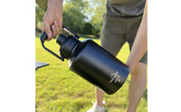 Stainless Steel Ice Bucket Large Capacity Insulated Ice Bucket Easy to Carry Portable Chiller Bottle for Outdoor