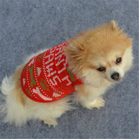 Pet Christmas Vest Apparel for Small Dogs and Cats