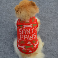 Pet Christmas Vest Apparel for Small Dogs and Cats