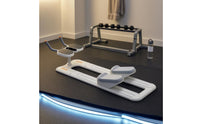 Digital Display Foldable Crawl Exercise Device Phone Holder Waist-Training Machine Padded Support Ab Glute Exercise Machine Compact