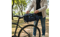 Rear Bicycle Cargo Rack Stainless Steel Rear Bike Rack with Fast-Release Clamp Tubular for Commuters, Cyclists, Commuting, Cycle Exploration