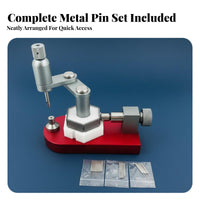 Watch Strap Adjustment Tool Easy to Use Watch Band Sizing Tool Strap Pin Remover Set Sturdy and Long-Lasting for Jewelers