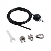 Gym Pulley Cable Resilient Coating Steel Wire Rope High Strength Fitness Pulley Cable