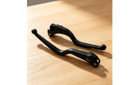 2 Pieces Brake and Clutch Lever Set Specific Fit Motorcycle Levers with Installation Components to Install Hand Control Levers for Garage Rebuild