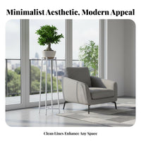 Modern Design Tall Metal Pot Stand Minimalist design Tiered Pot Stand Indoor & Outdoor Plant Holder Space-Saving for Gardeners, Garden, Balcony, Living Room, Office