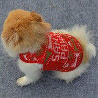 Pet Christmas Vest Apparel for Small Dogs and Cats