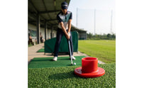 Rubber Golf Tee Holder Compact Golf Tee Stand Slim Sturdy for Golfers