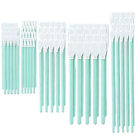 Cleaning Swab Set 100 Pieces Microfiber Knit Polyester Cleaning Stick Professional Lint-Free Lab Swab