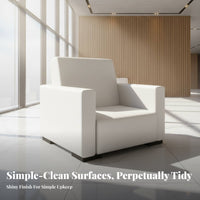 Sectional Combination snow Single-Seat Couch Modern aesthetic Reception Sofa Minimalist Design Commercial Furniture Comfortable Padding for Interior Designers, Event Planners, Office Managers, Conference Room, showcase Hall