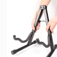 Guitar Stand Padded A Shape Guitar Stand Portable for Instrumentalists, Students, Home Studio