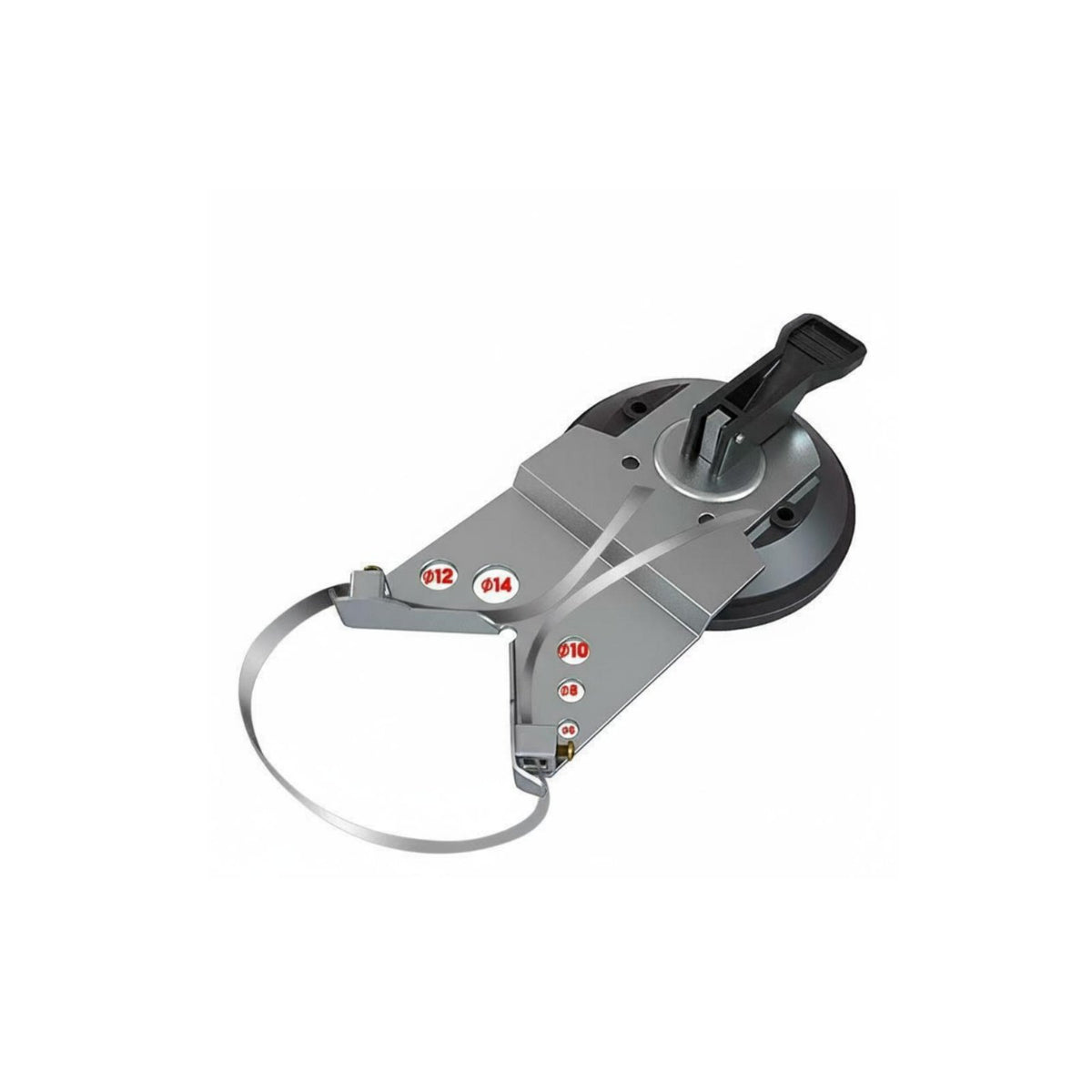Precise Positioning Suction Cup Drilling Multi-Surface Tile Drill Guide Jig Water Cooling Ready for Tilers, Home Renovation, Kitchen
