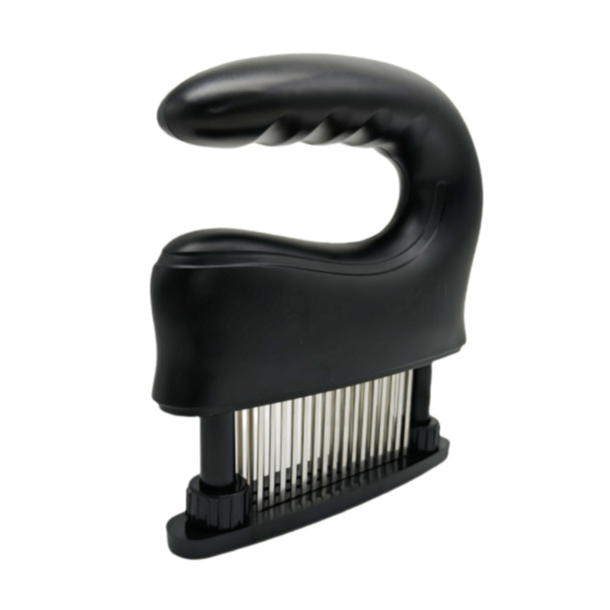 Meat Tenderizer Easy Grip Meat Tenderizer with Stainless Steel Space-Saving Kitchen Tool for Marinade Marinating