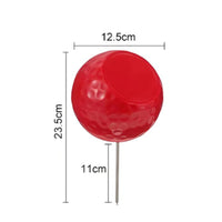 High Visibility Golf Tee Marker Long-Lasting Construction Teeing Ground Marker Lightweight Sports Equipment for Golfers
