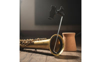 Saxophone Phone Holder Secure Grip Saxophone Phone Mount Digital Sheet Music Holder 360° Rotatable Musical Instrument Accessory