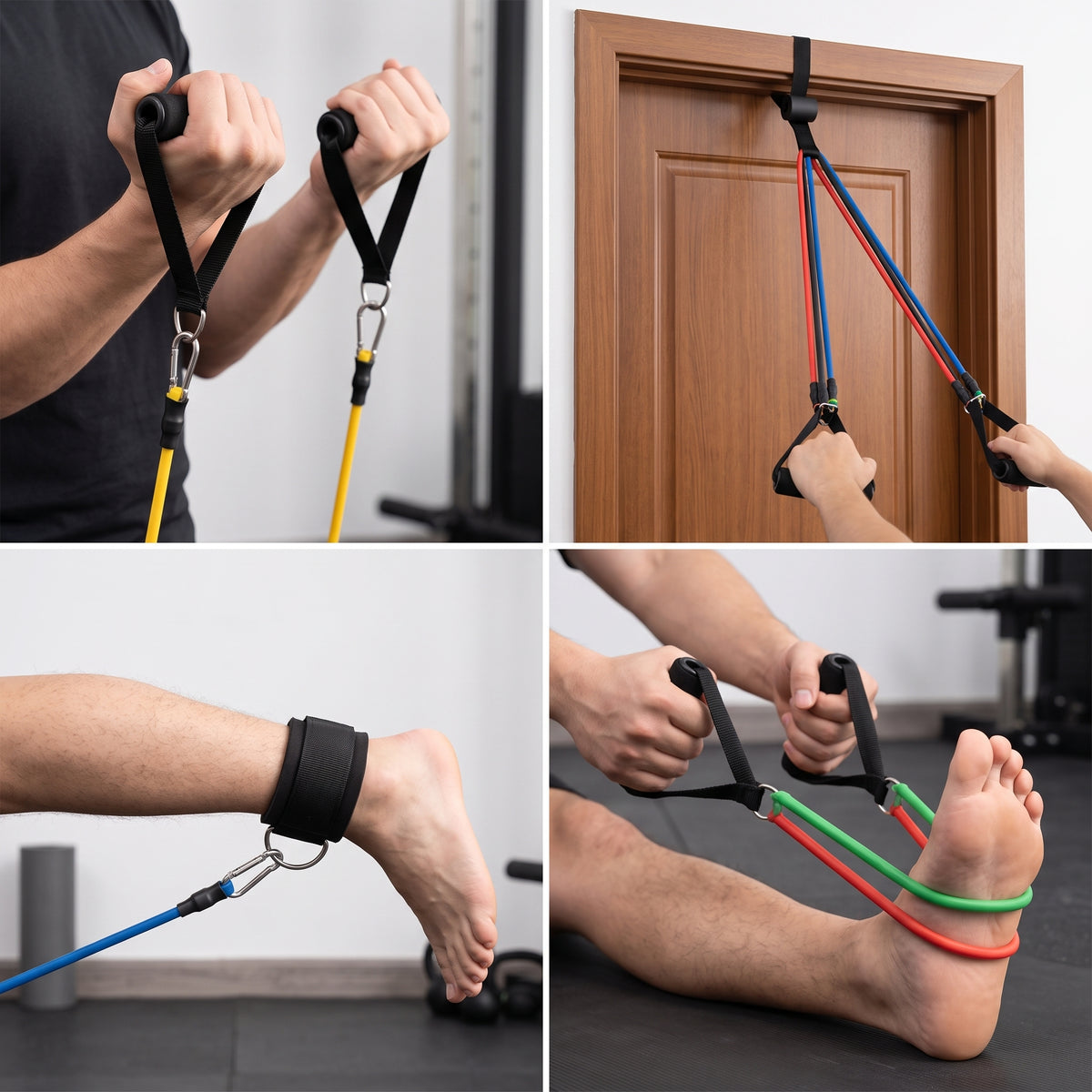 11-Piece Resistance Band Set for Full Body Workout