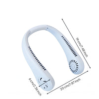 Lightweight U-Shaped Neck Fan Quiet Bladeless Neck Fan 360° Air Circulation Cooling Device