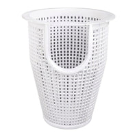 Pool Basket with Handhold Perforated Pool Pump Basket Tapered Plastic for Swimming Pools