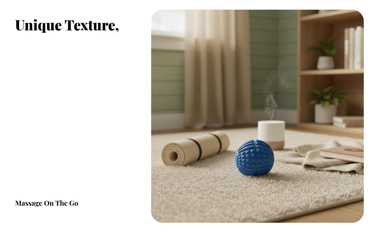 EVA Foam Massage Ball Portable and Lightweight Foot Massage Ball High Density Muscle Recovery Tool for Stretching Practiti Single Rs, Athletes, Gym