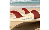 3 Pieces   Surfboard Fins Fiberglass Reinforced Thruster Fin Set Lightweight Design Surfing Equipment