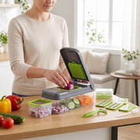 Vegetable with Container Safe Vegetable Chopper with Container Included