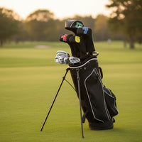 10 Pieces Golf Iron Headcover Set Easy Identification Golf Iron Headcover Universal Fit Neoprene Club Head Cover