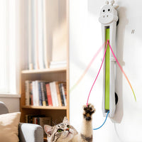 Wall Mounted Cat Toy Space Saving Automatic Cat Toy for Energetic Cats
