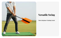 Develops Strength Golf Swing Fan Increases Stroke Distance Golf Wind Resistance Practice Aid Easy Assembly for Golfers, Beginners, Home