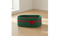 Rope Basket with Handle Sturdy Rope Basket for Shelf, Dresser