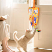 Hanging Cat Toy Safe Automatic Cat Toy Long-Lasting for Doors