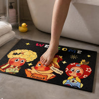 Diatomaceous Earth Bath Mat Super Absorbent Non-Slip Quick Dry Bathroom Kitchen Floor Mat