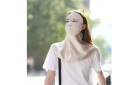 Sun Protection Face Cover Dust-Resistant Sun Block Face Covering Cooling Neck Cover for Women, Driving, Outdoor